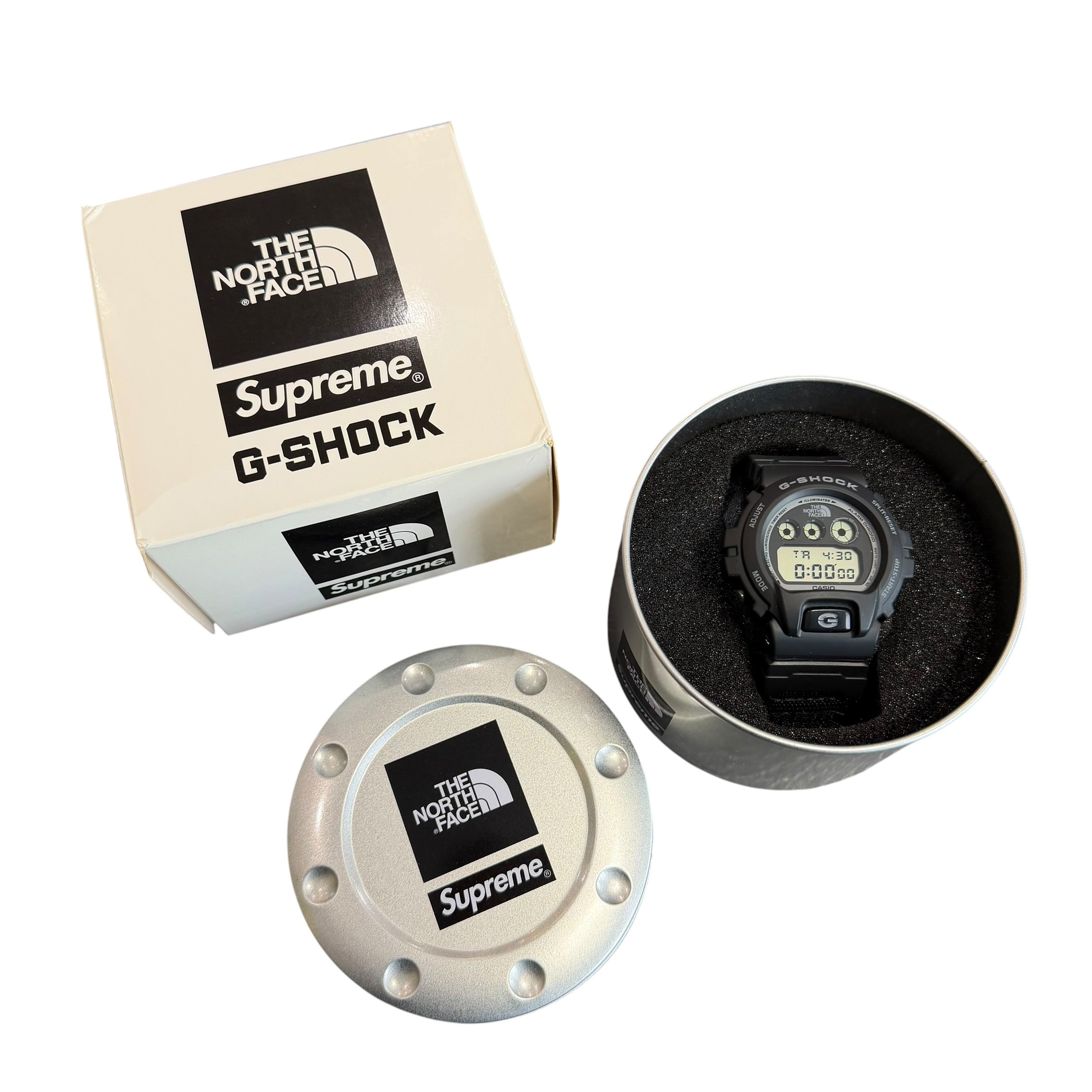 Supreme X North Face Black Gshock