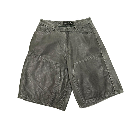GV Gallery Leather Gray Shorts