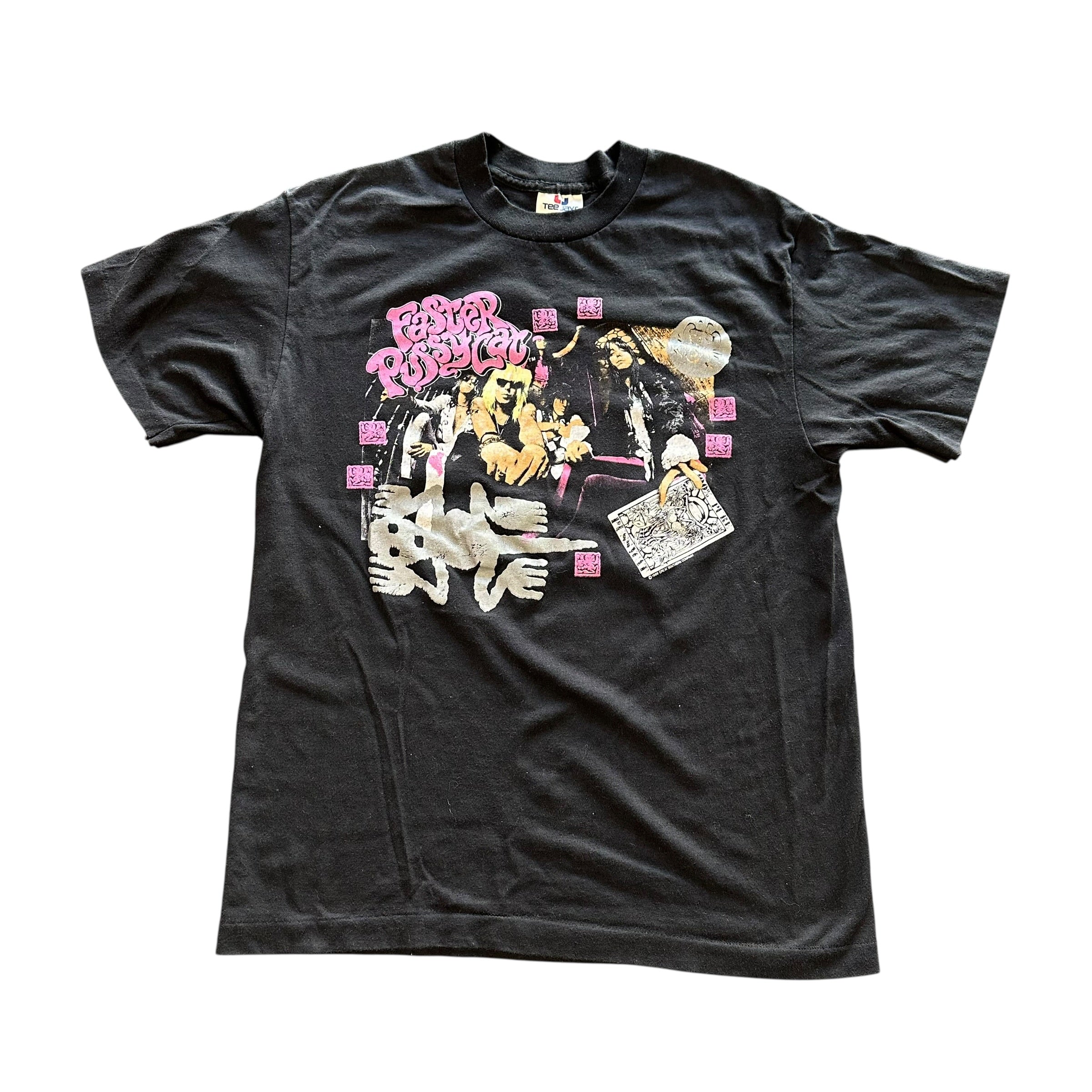 ‘89 Faster Pussy Cat Tour Tee