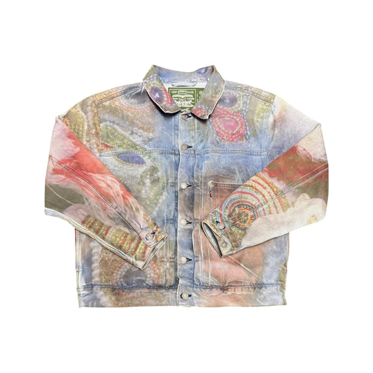 Levi’s X Denim Tears Photo Trucker Jacket Multi Color