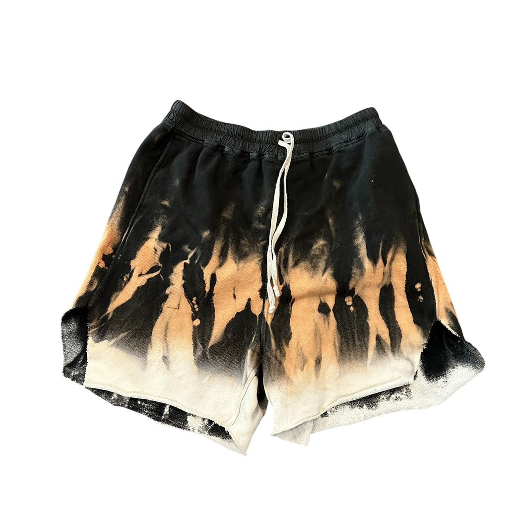 Rick Owens DRKSHDW  "sun flame" shorts