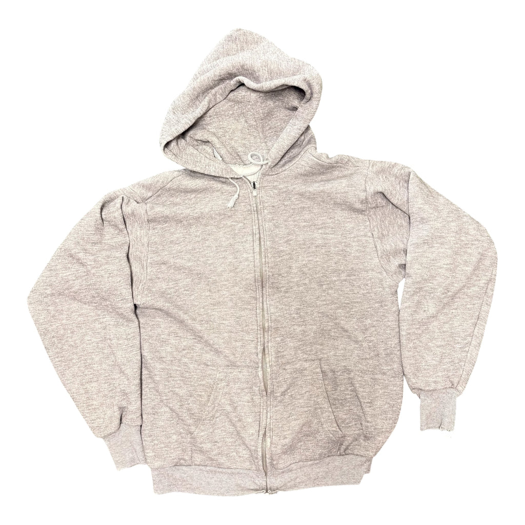 Vintage Light Grey Thermal Lined Hoodie