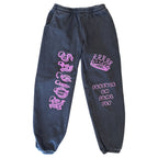 Savior Purple Crown Sweatpants