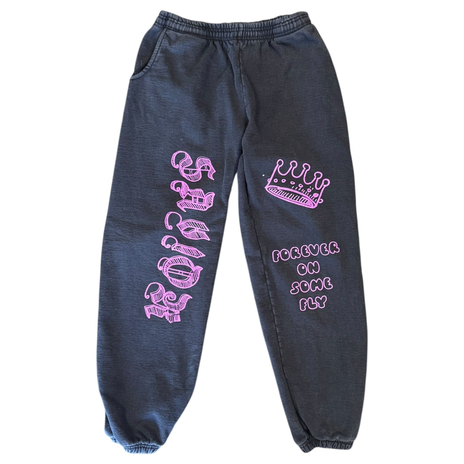 Savior Purple Crown Sweatpants
