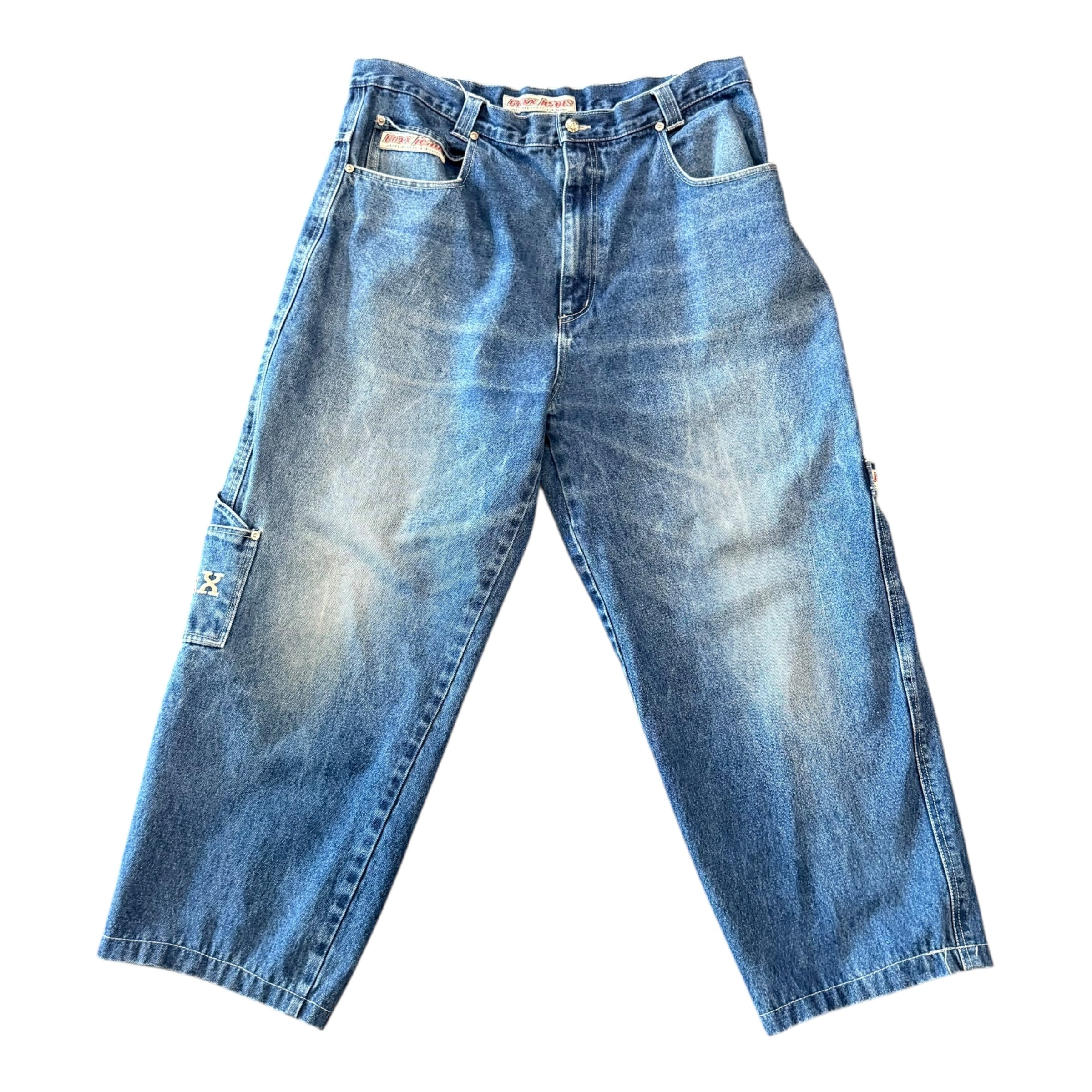 Boxx Jeans Faded Blue Denim