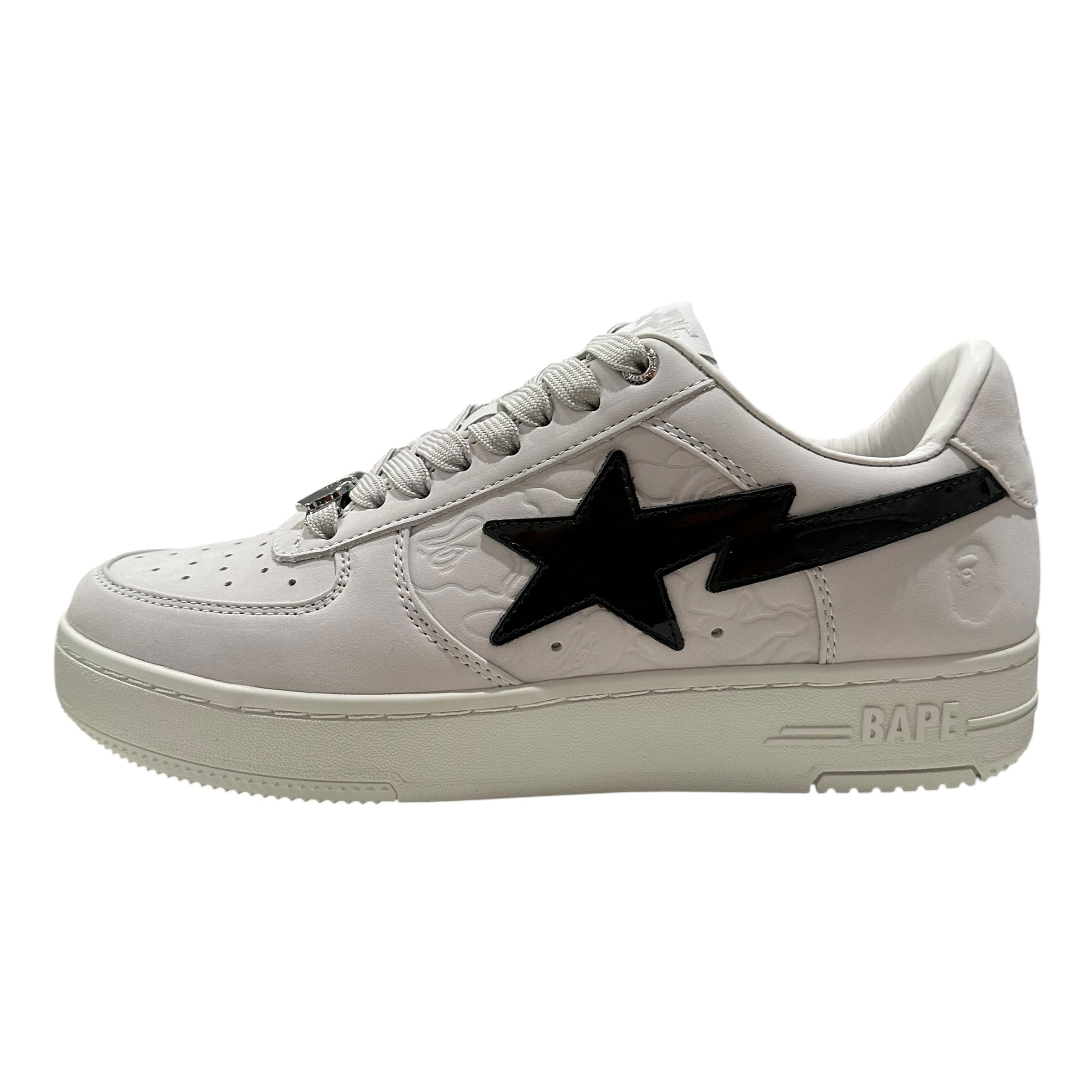 NEW Bape Sta White/Black Sneakers