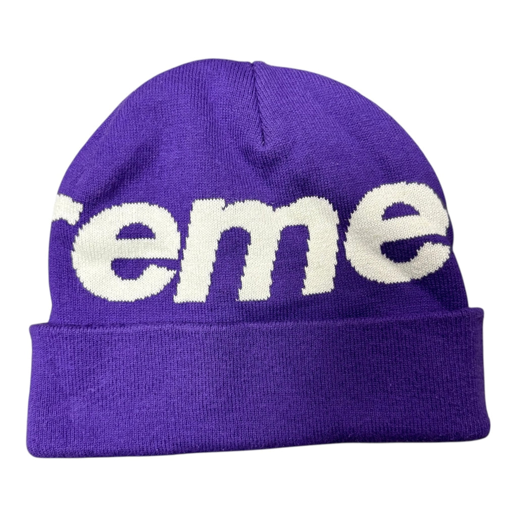 Supreme Purple Beanie