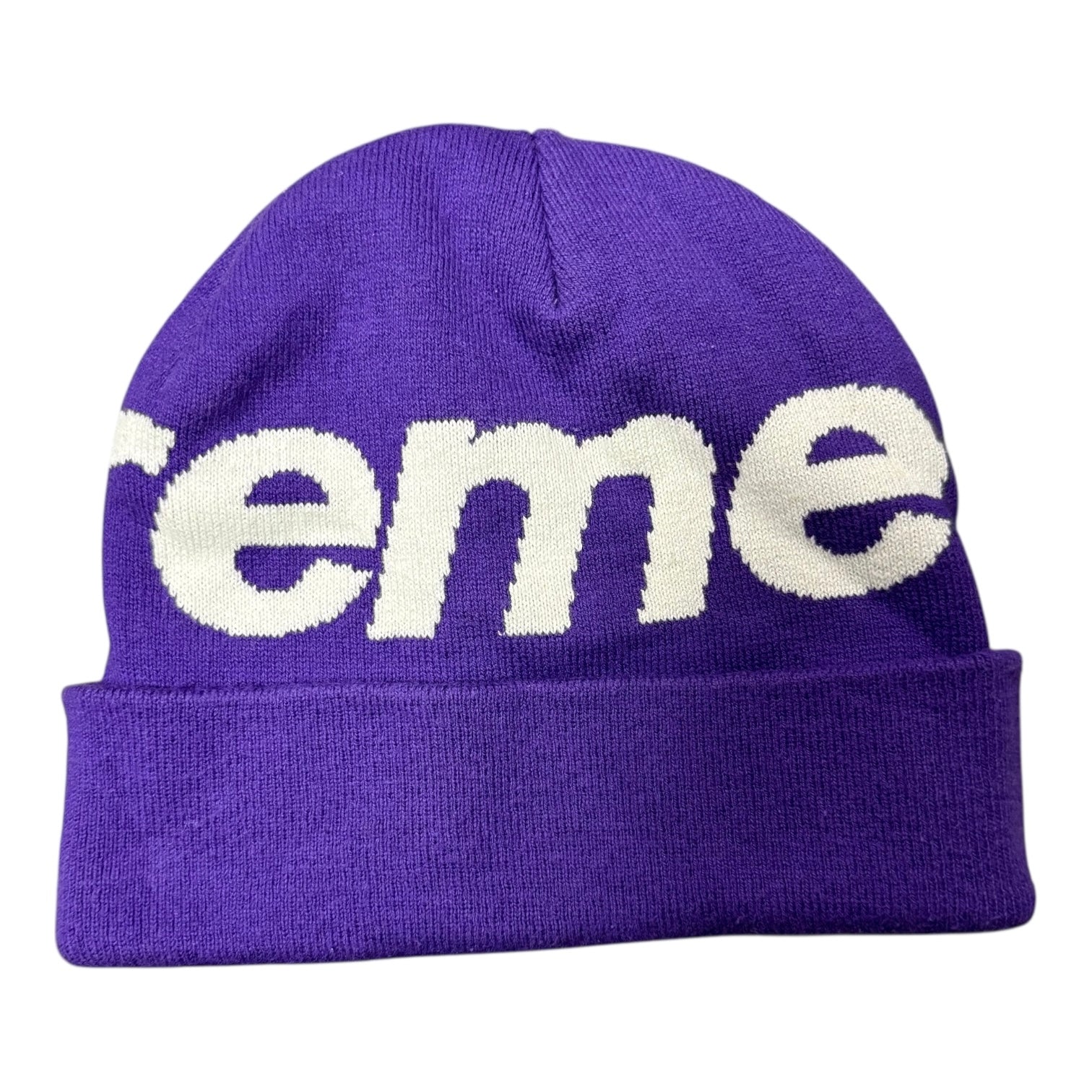 Supreme Purple Beanie