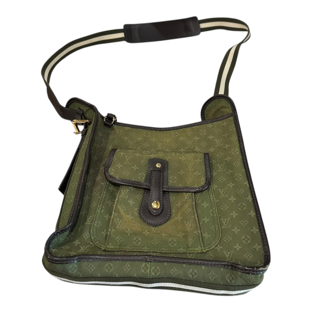 Louis Vuitton MonoGram Green Side Bag
