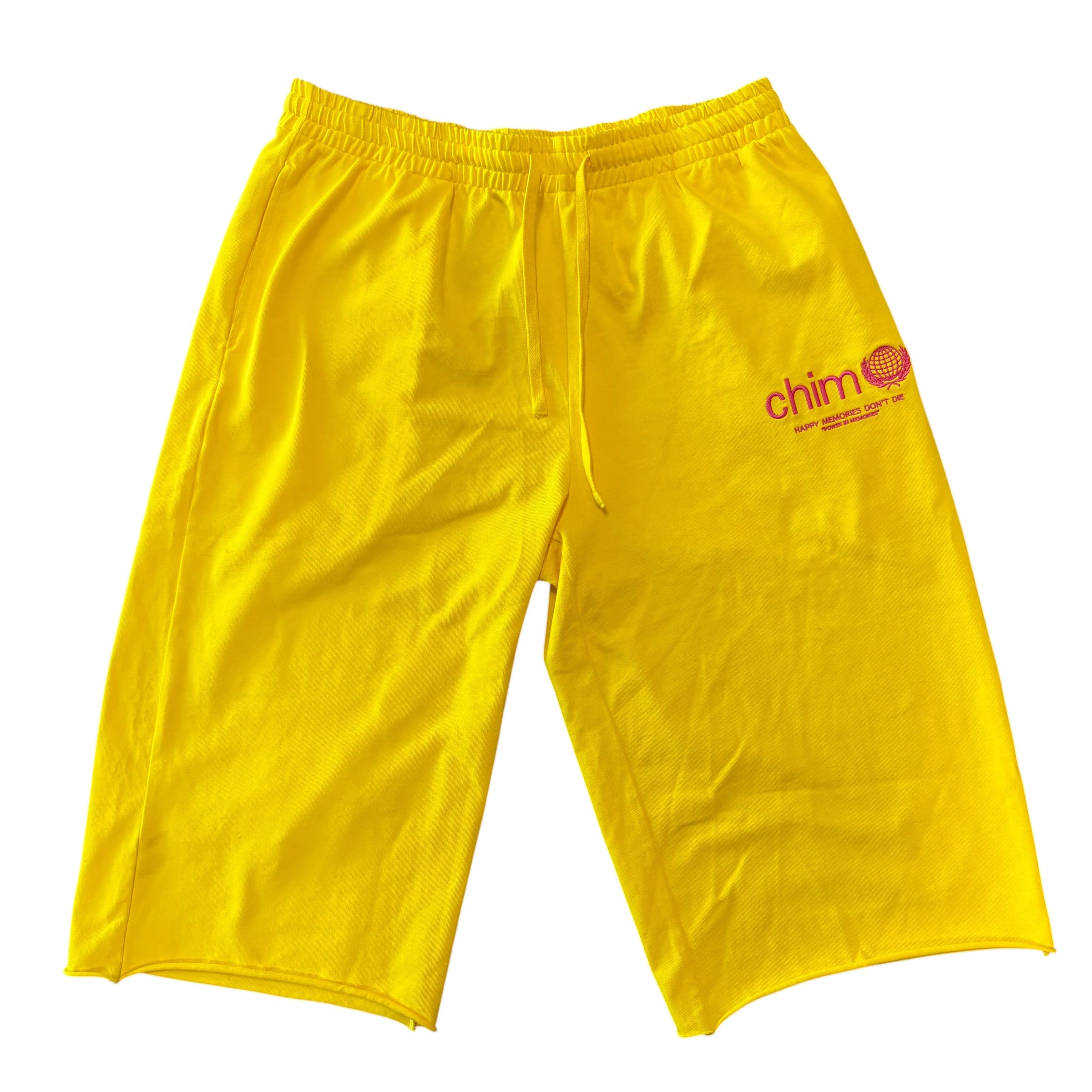 HMDD “Chim” Yellow 3/4 Shorts