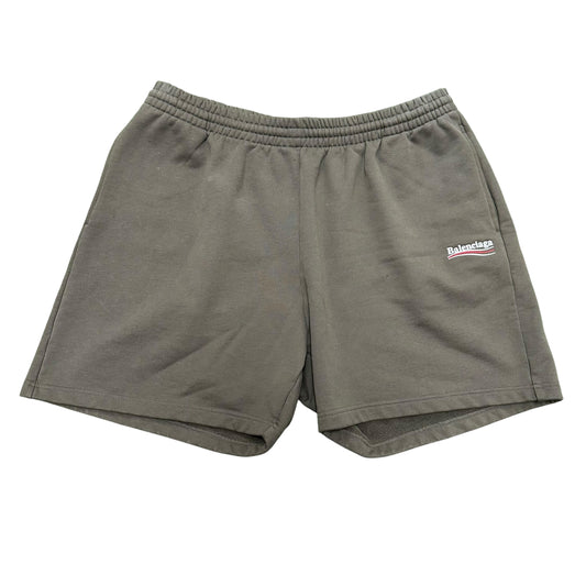 Balenciaga Campaign Olive Sweatshorts