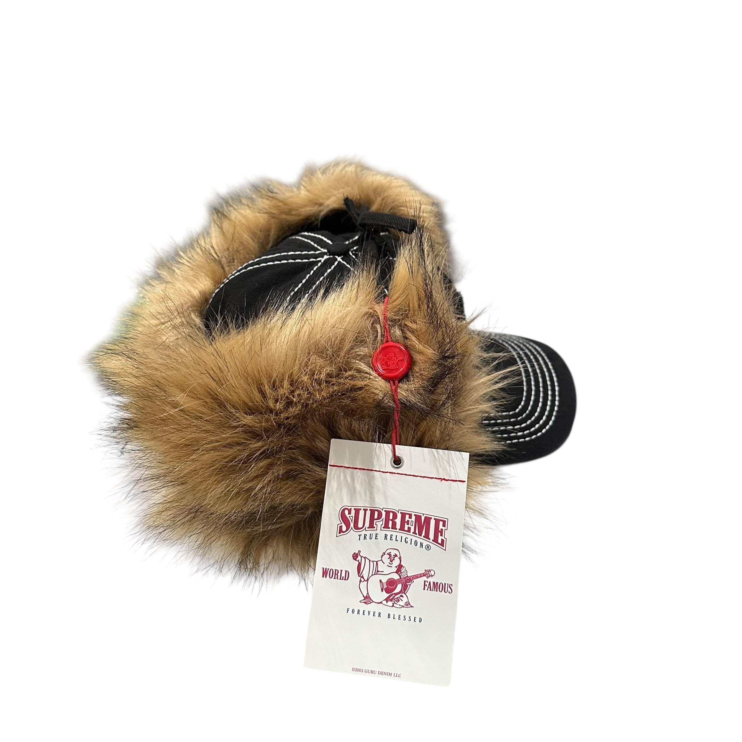 Brand New Supreme X True Religion Earflap 5-Panel Hat