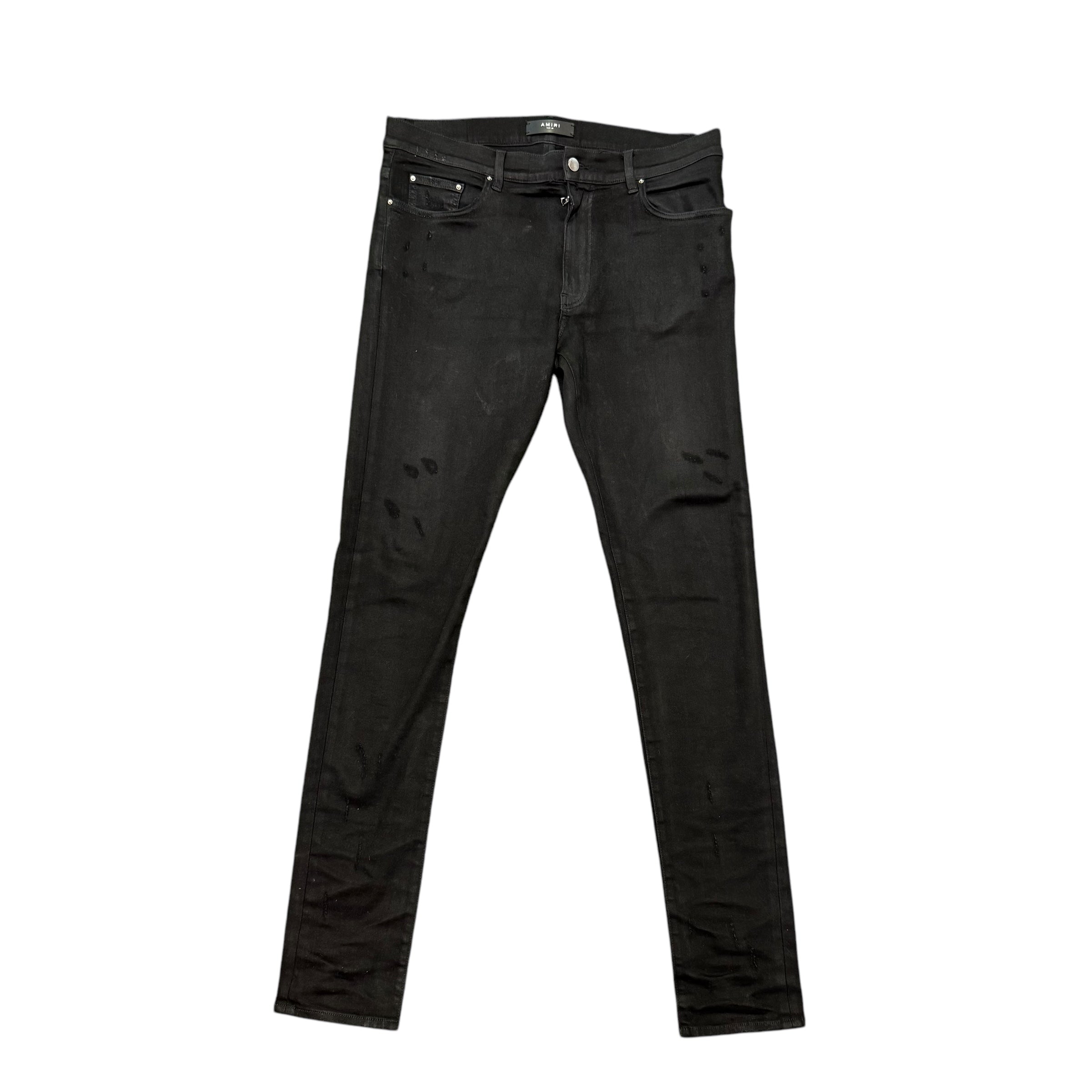 Amiri Black Denim