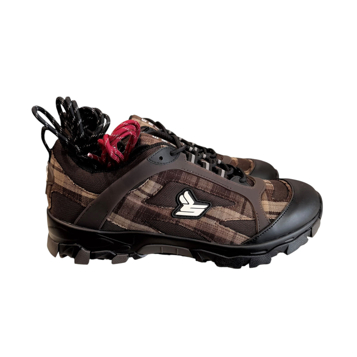 New EE x Sicko Hiking Sneaker “Black/Brown”