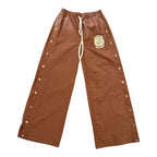 Saint Vanity Brown Nylon Pants