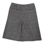 Hidden Season Baggy Pleated Plaid Shorts
