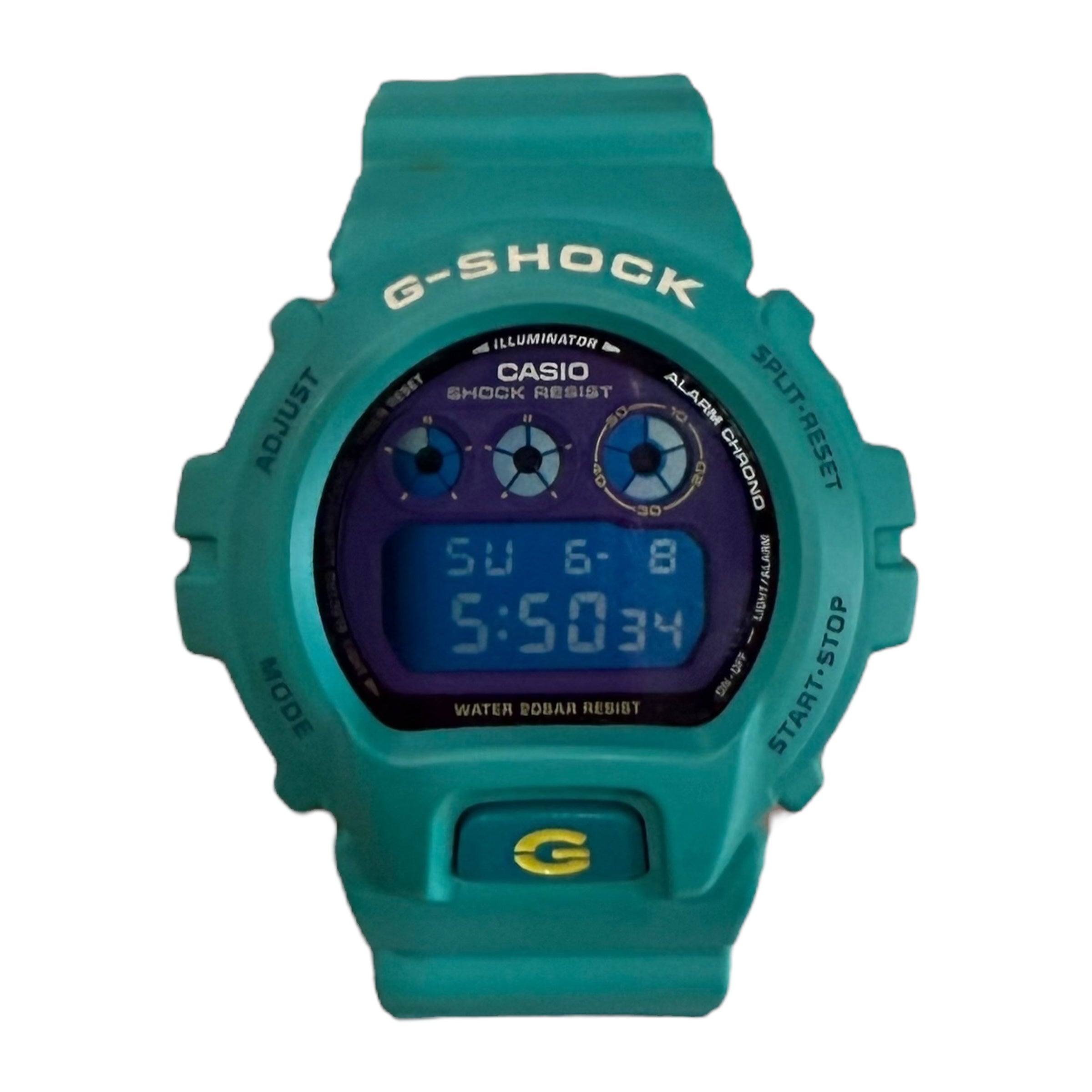 G Shock turquoise/purple
