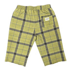 Filthy Project Green Plaid Sweat Shorts