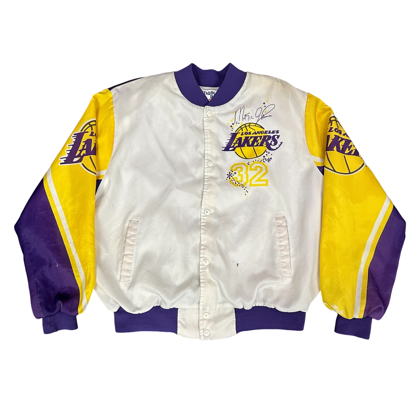 Vintage Magic Johnson Chalk Line Jacket