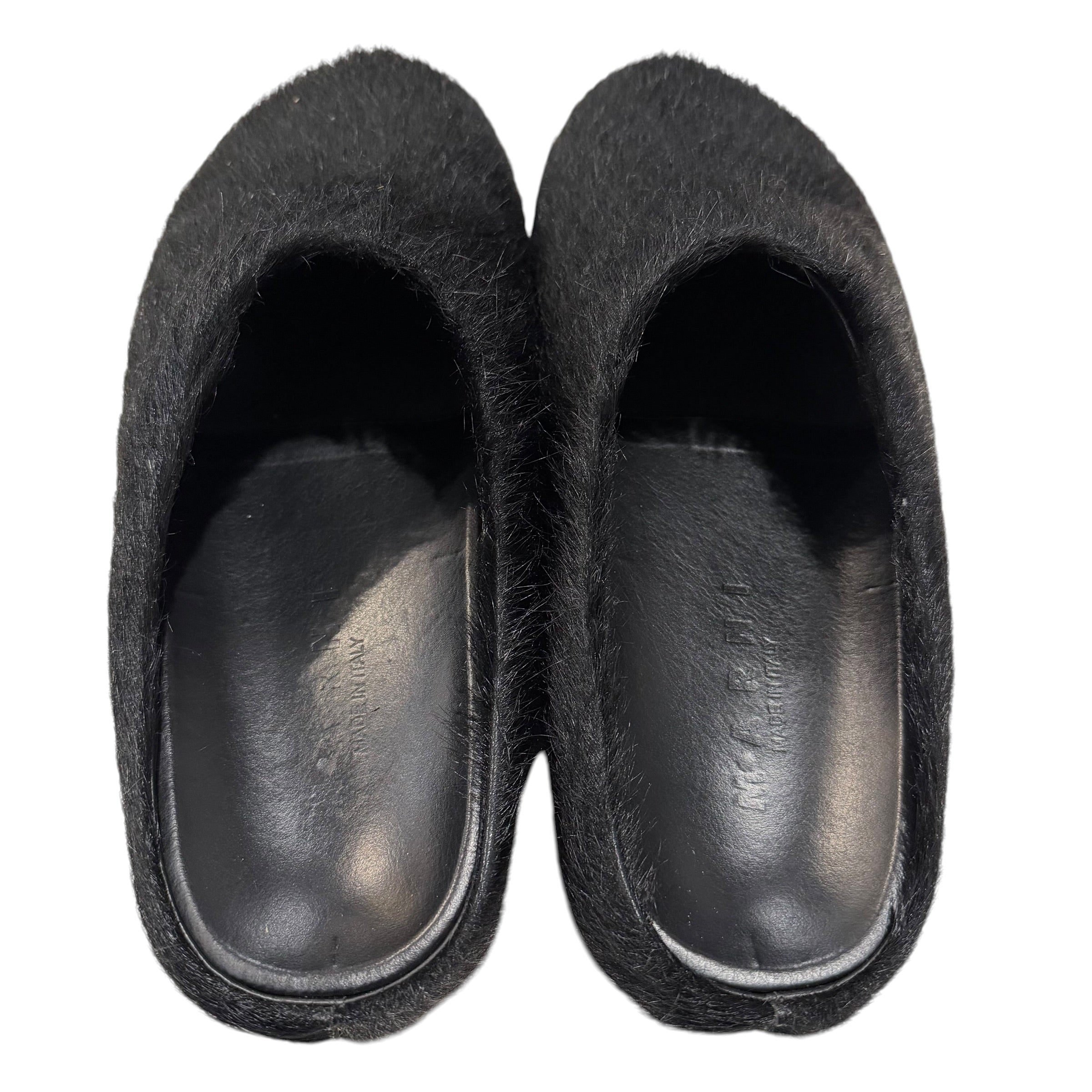 Marni Black Fussbett Mule