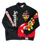 NEW Supreme x Skittles Varsity Jacket