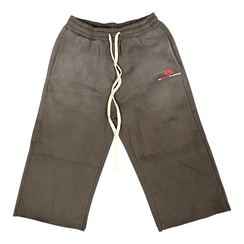 NEW Abominable Navy Grey 3/4 Shorts