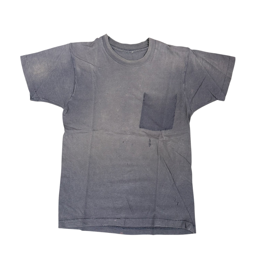 Vintage Navy Faded Ghost Pocket Shirt