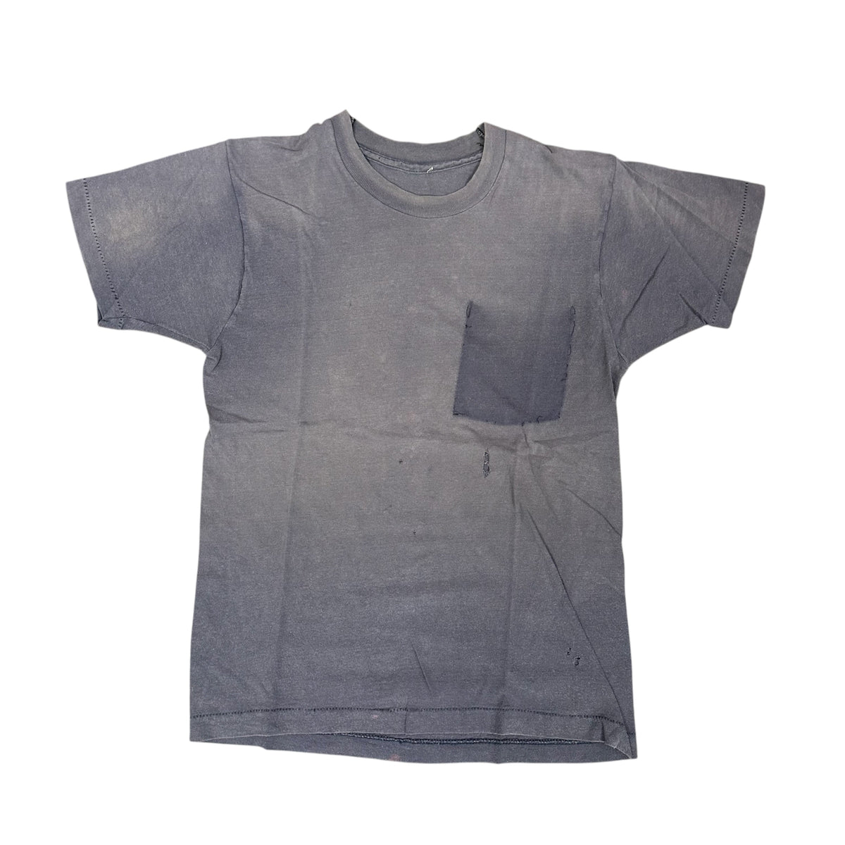 Vintage Navy Faded Ghost Pocket Shirt