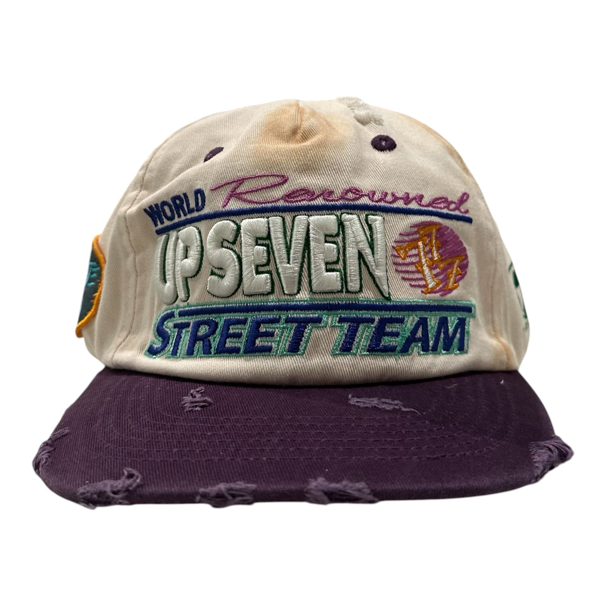 NEW Up7 Hat ‘White/Purple