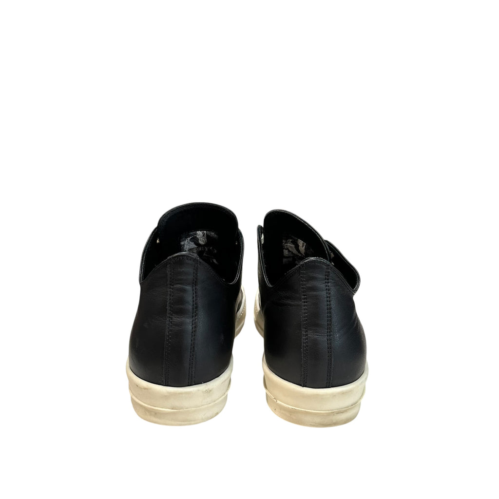 Rick Owens DRKSHDW Leather Low Sneakers Black