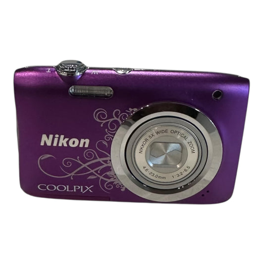 Nikon Coolpix A100 Camera Purple