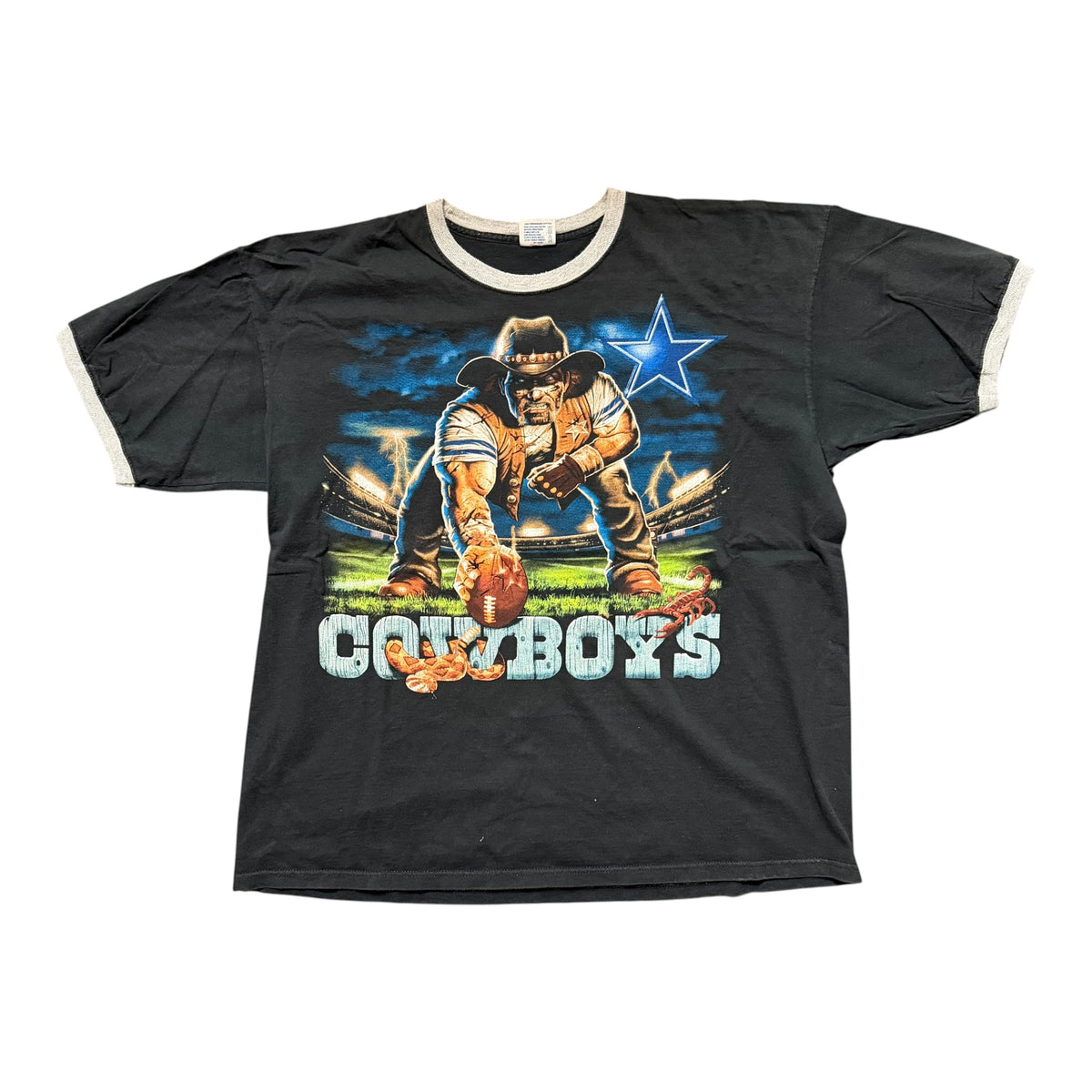 Vintage Black Cowboys Shirt