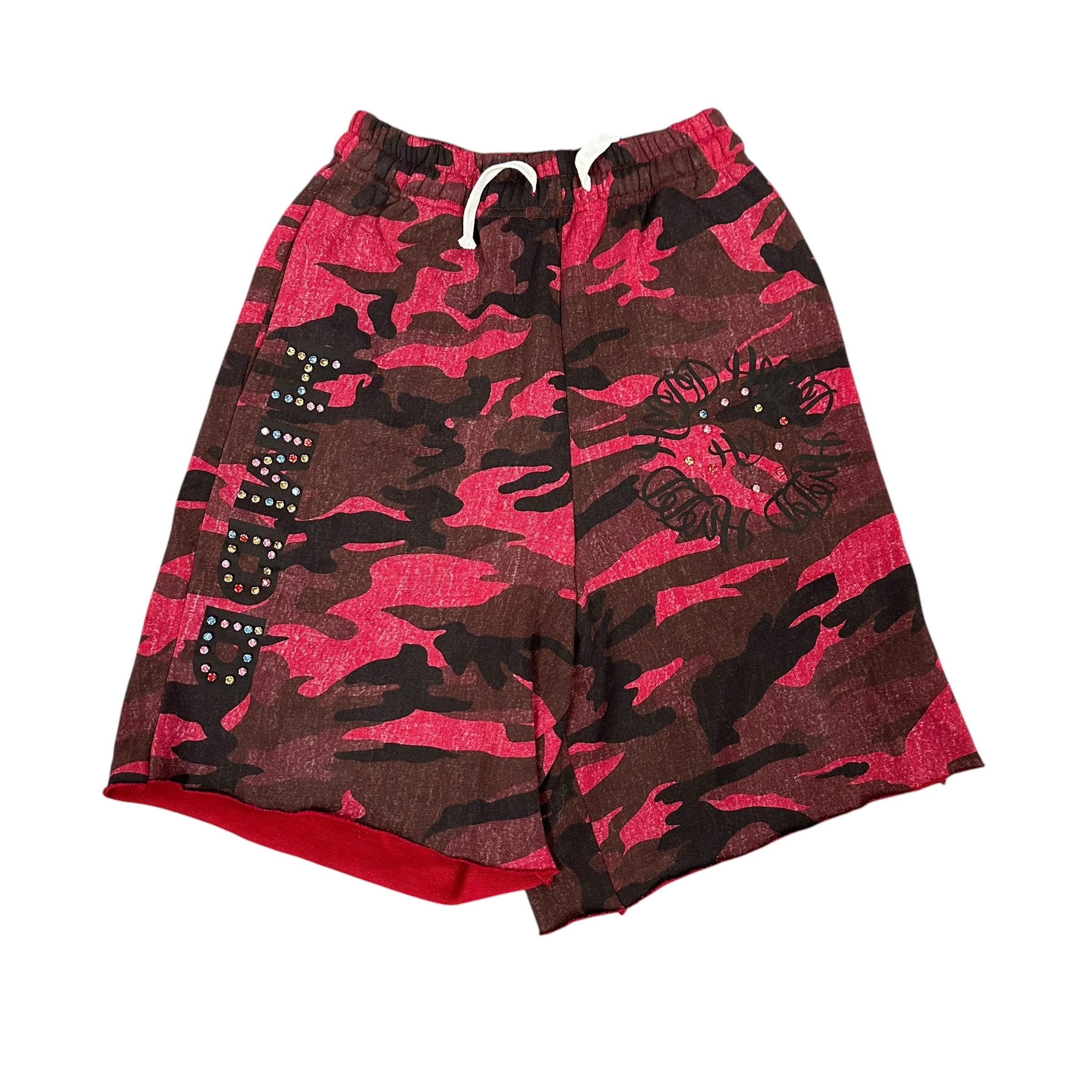 HMDD Chimstone Sweatshorts "Red Camo"