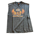 Vintage Harley Davidson Cut Off Shirt