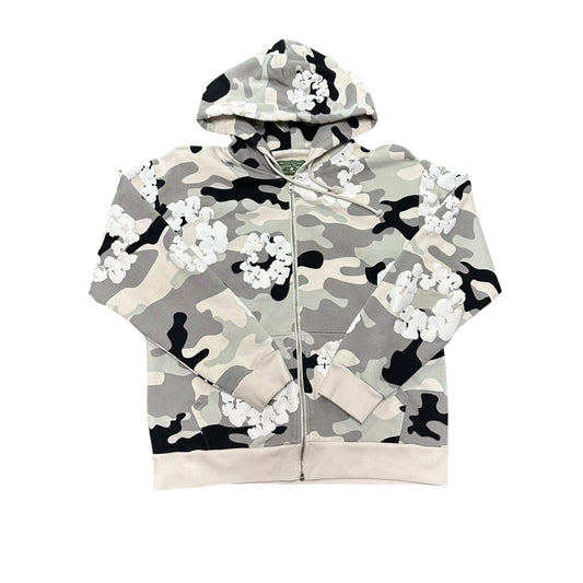 Denim Tears Grey Camo Hoodie