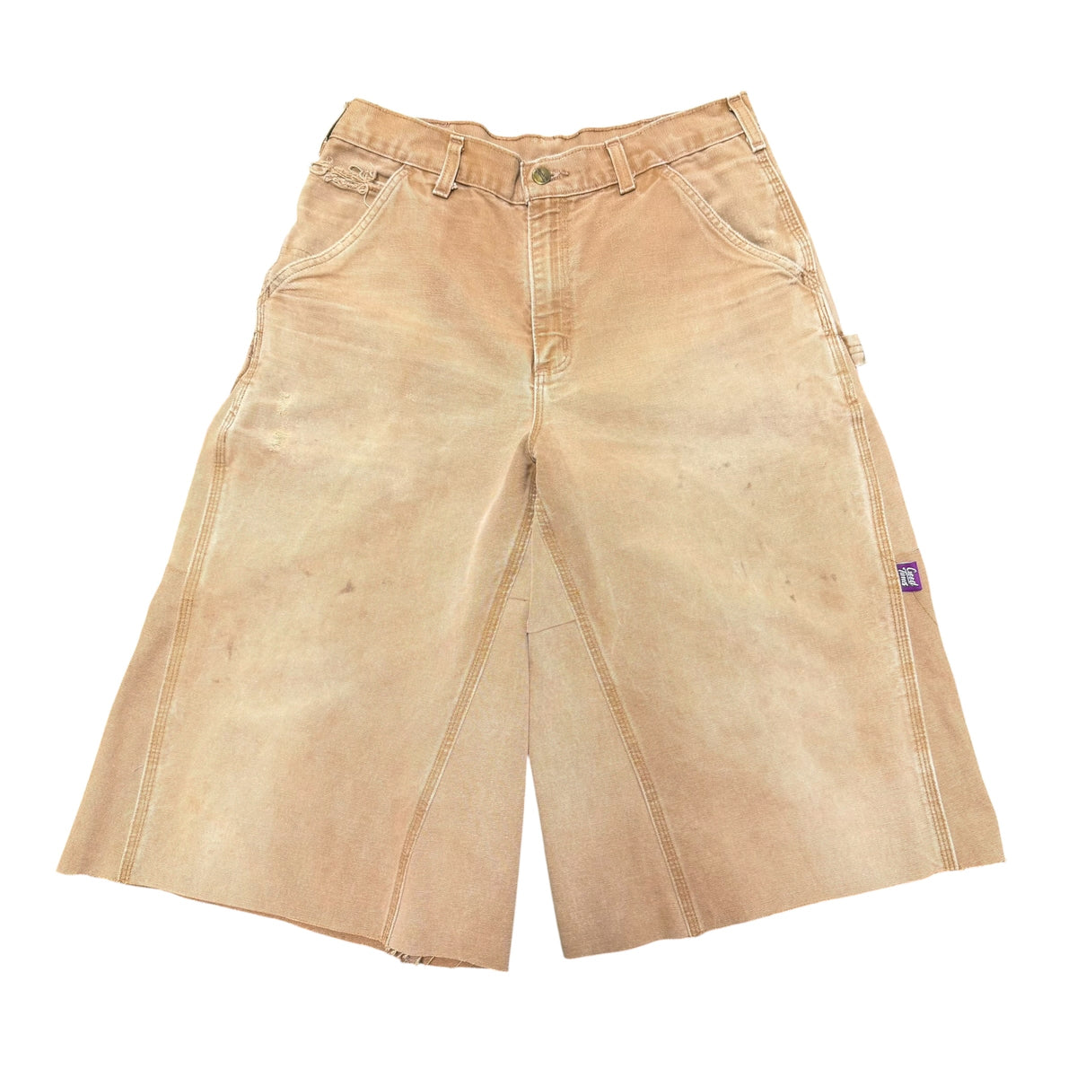 Goodtimes Flared Khaki Work Shorts