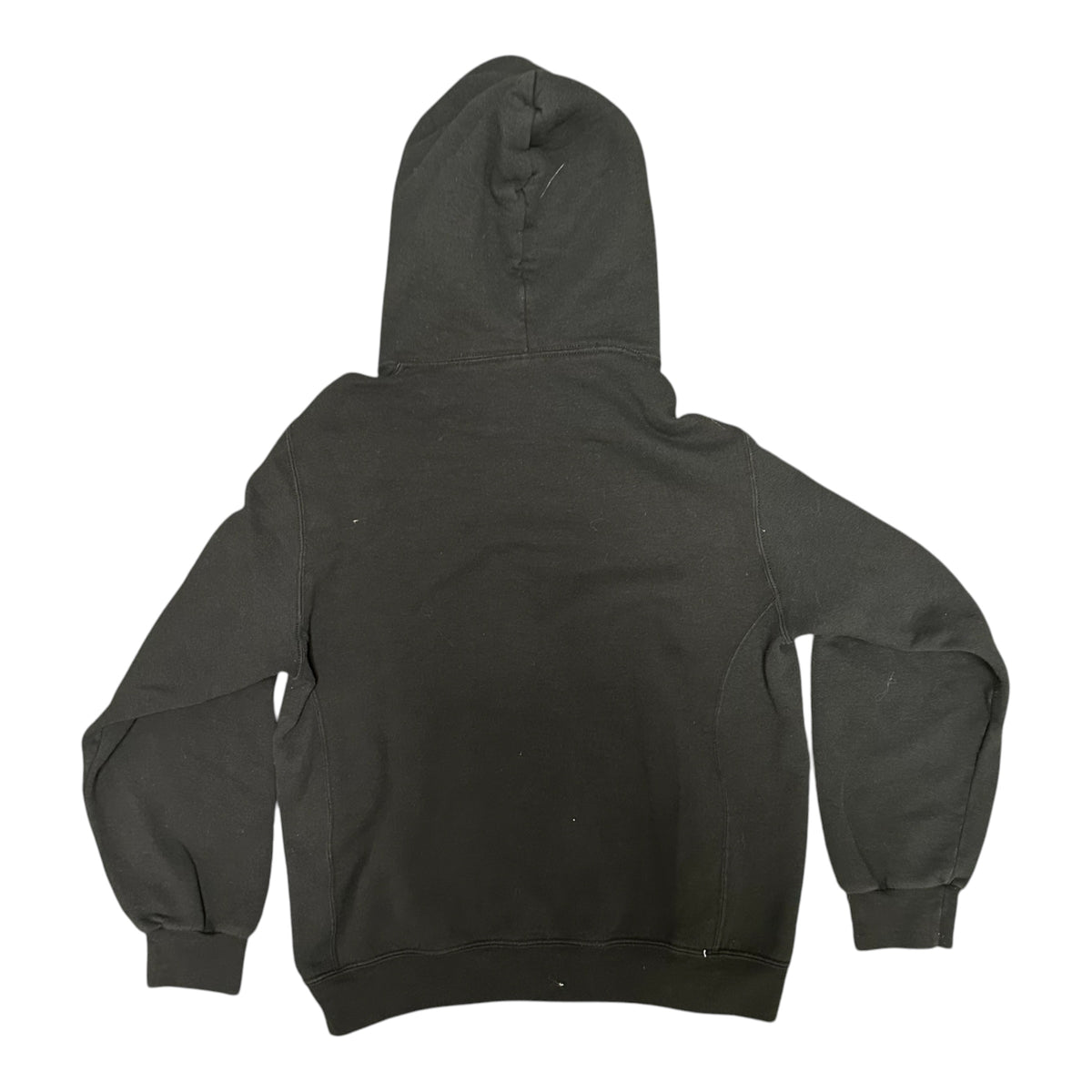 Black Russell Zip Up Hoodie