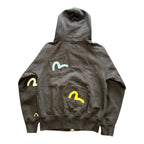 Black Evisu Hoodie