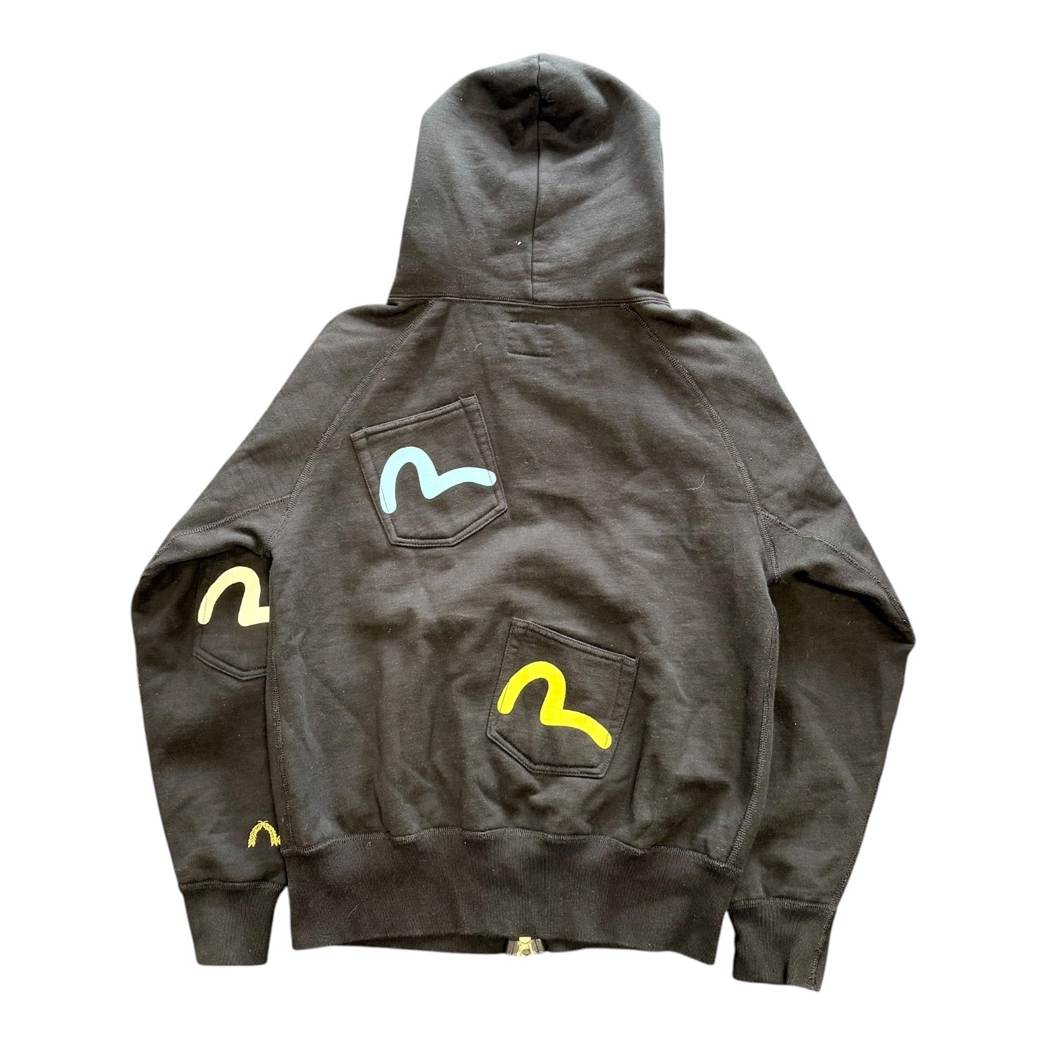 Black Evisu Hoodie