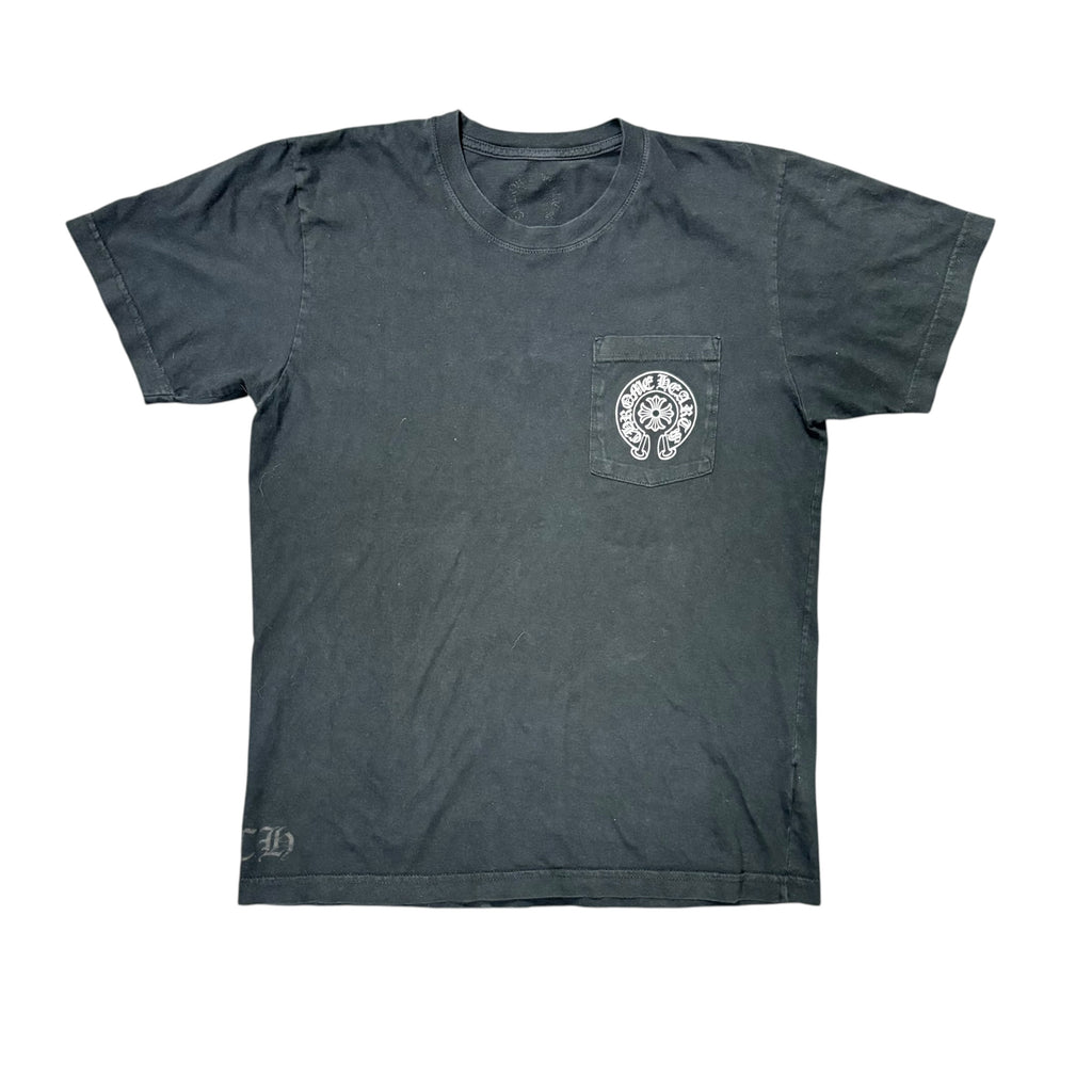 Chrome Hearts Black Pocket Tee