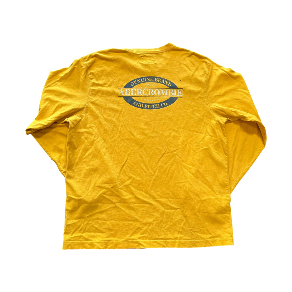 Abercrombie & Fitch Long-Sleeve Tee Yellow