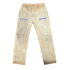 Carhartt Blue Stitching Double Knee Khakis