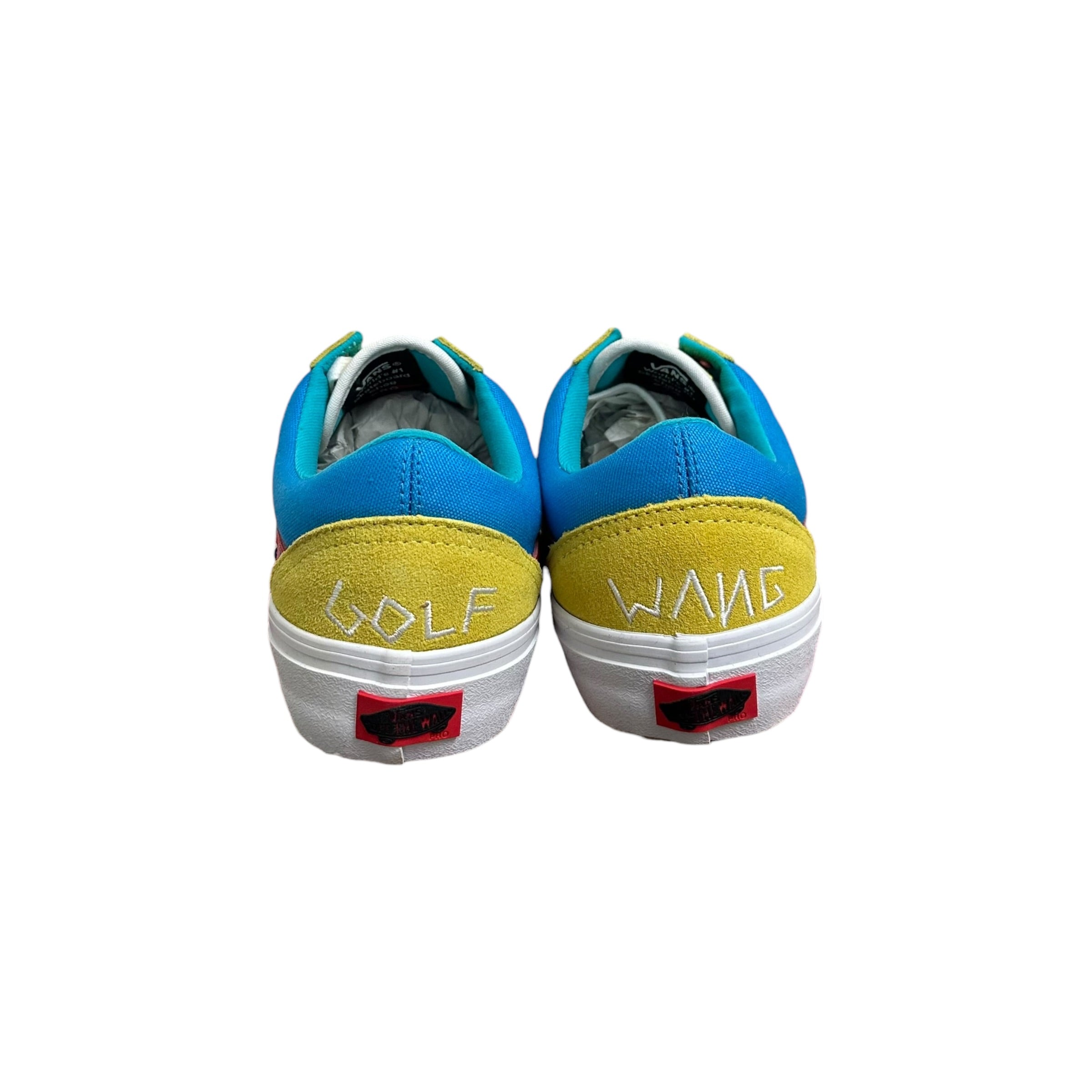 NEW Vans x Golf Wang Old Skool Yellow/Red/Blue
