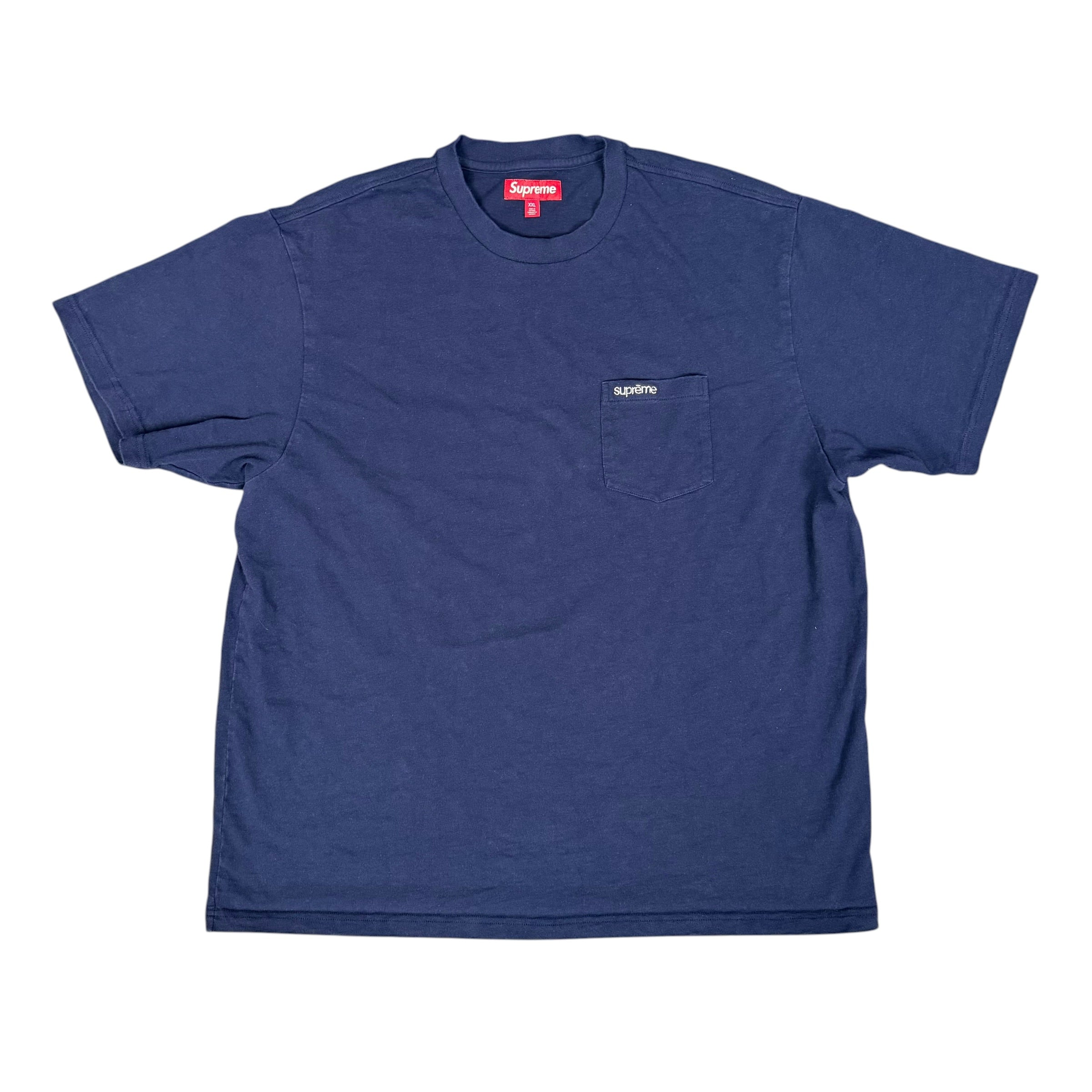 Supreme Navy Pocket Tee