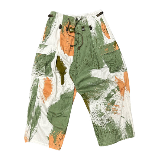 Brand New Kapital Cargos Green/Orange