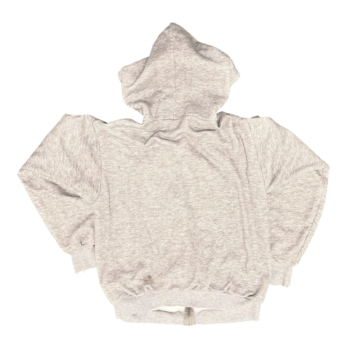 Vintage Light Grey Thermal Lined Hoodie