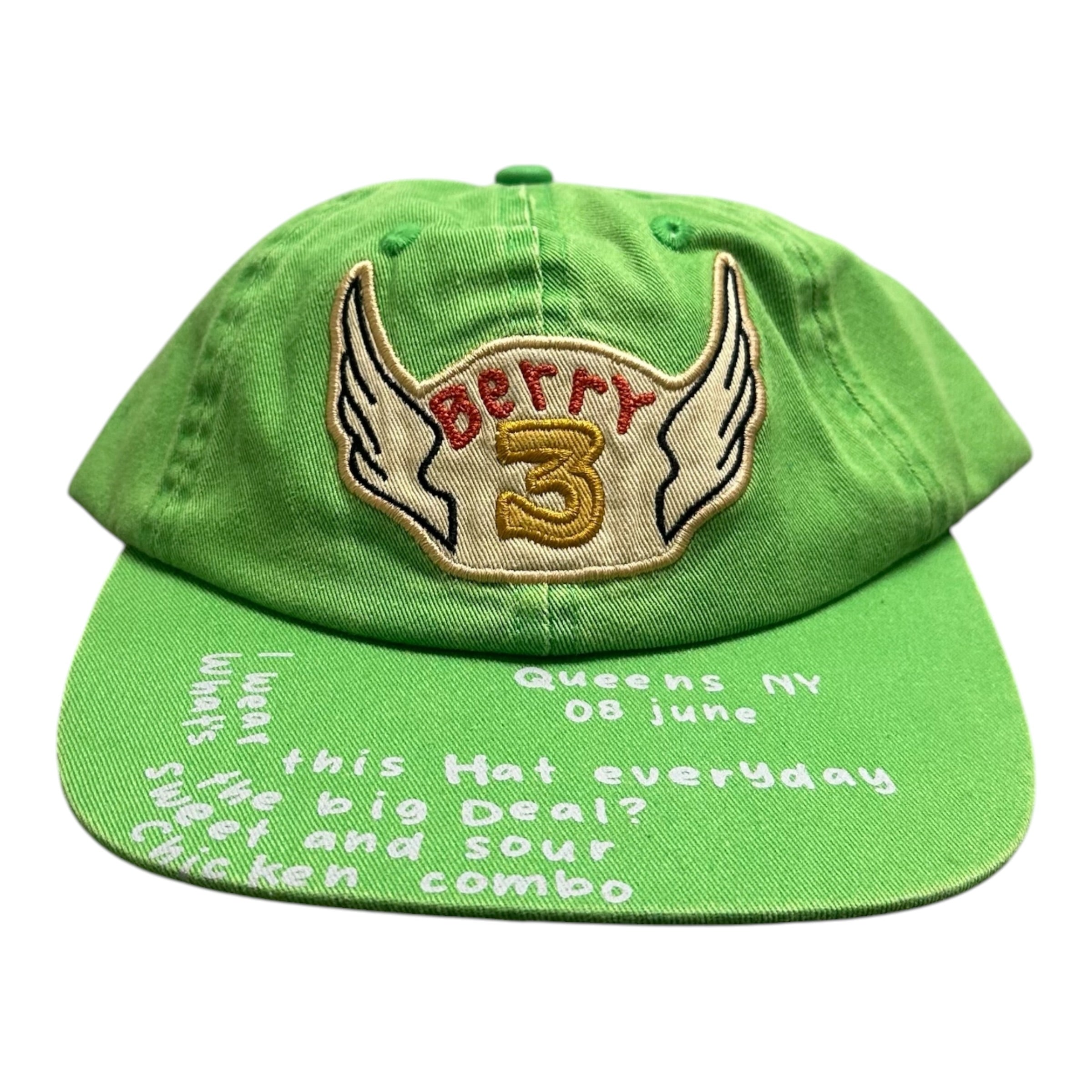 GV Gallery Chicken Combo lime green Baseball Cap