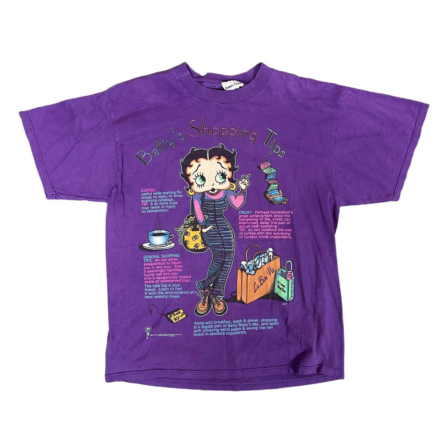 ‘94 Betty Boop Shopping Tips Tee