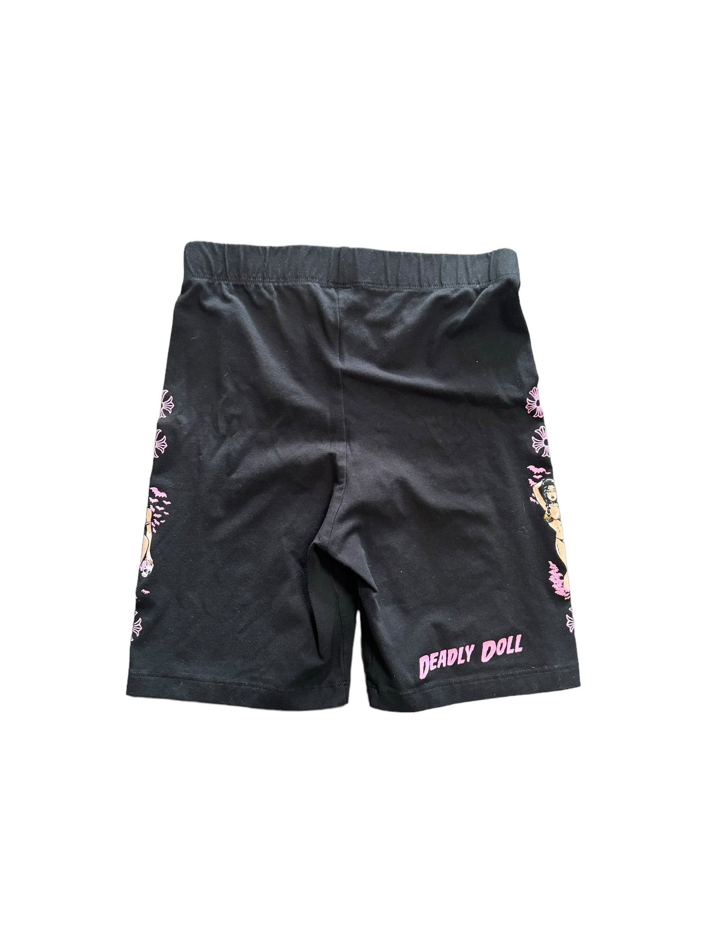 Deadly Doll Biker Shorts