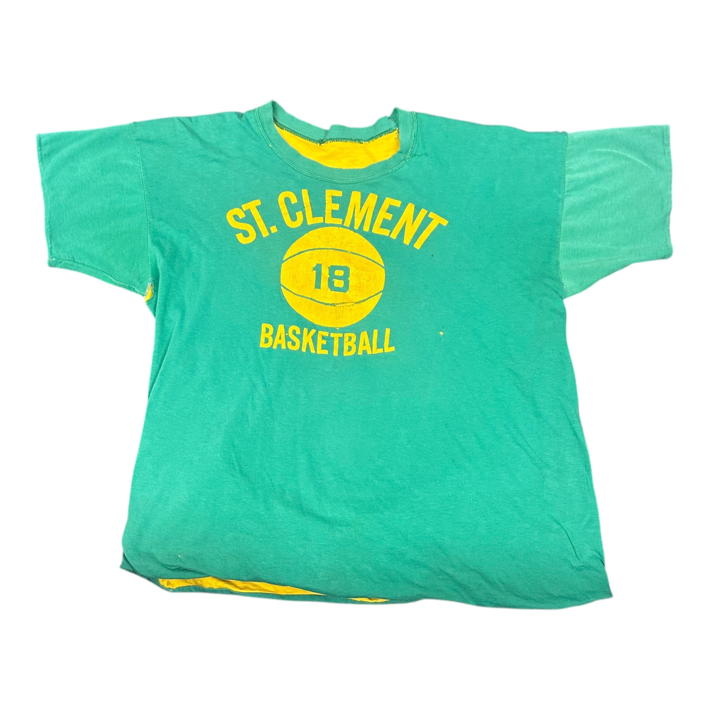 Vintage St Clement Green Tee